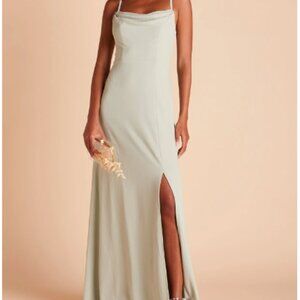 Ash Crepe Dress - Sage